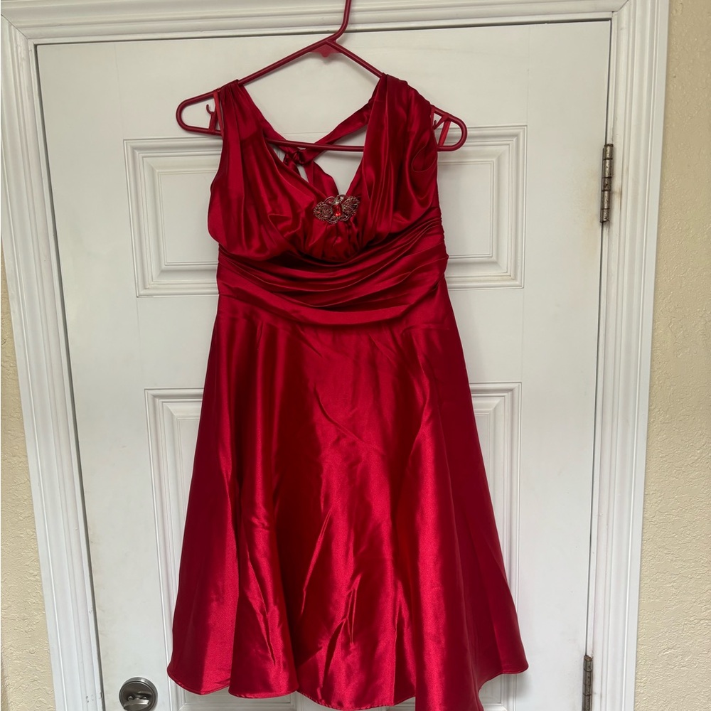 All Red Dress